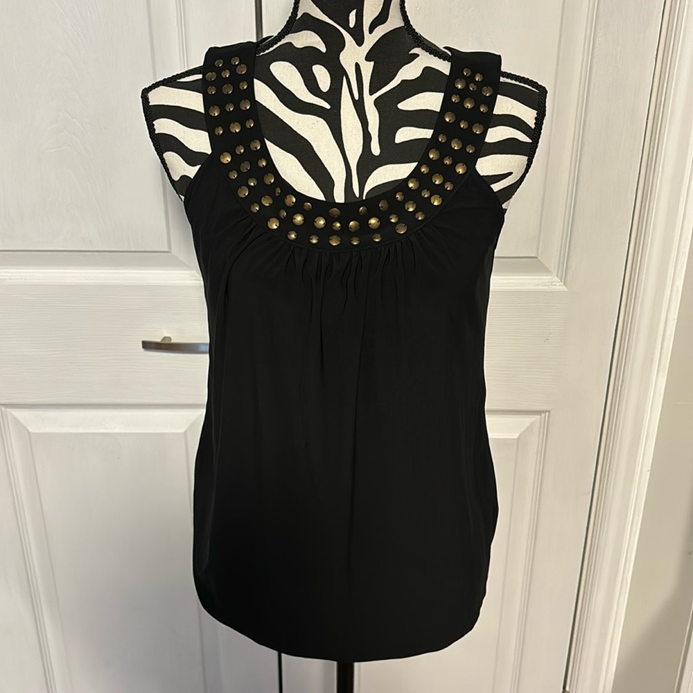 Serenade embellished tank- NWT- small